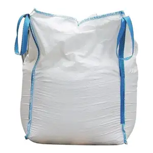 Muối trắng số lượng lớn túi với lớp lót tuyết loại bỏ đại lý 1 tấn 1.5 tấn Túi Jumbo PP dệt fibc