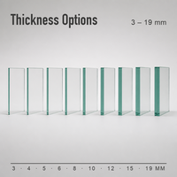 Plaque de verre flotté transparent 3MM 4MM 5MM 6MM 8MM 10MM 12MM 15MM 19MM, plaque de verre flotté plat ultra transparent 19mm pour bâtiment, prix