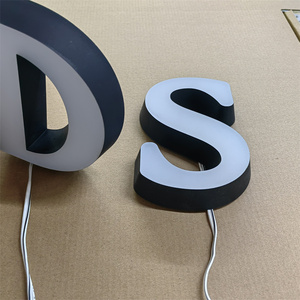 Tùy chỉnh Mini Acrylic <span class=keywords><strong>LED</strong></span> Light signage cho cửa hàng kinh doanh kênh chữ dẫn đăng ký 3D frontlit logo cho trong nhà - Product Image 5
