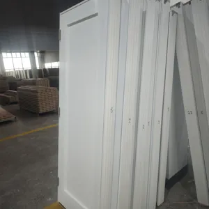 Intérieur en MDF massif 30x80 blanc apprêté porte prémontée pour appartements