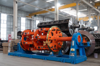 Machine à tresser planétaire haute vitesse pour la production de câbles souples et rigides