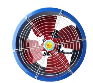 Hot Sale Gewächshaus Indoor Farm Gewächshaus ventilator Edelstahl gehäuse 500/400mm Luft zirkulation ventilator Trommel ventilator