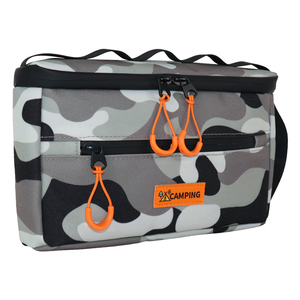 Bolsa enfriadora de almacenamiento de cubo de camuflaje táctico al aire libre de poliéster de 15L más vendida Universal para acampar y entrenamiento táctico - Product Image 2