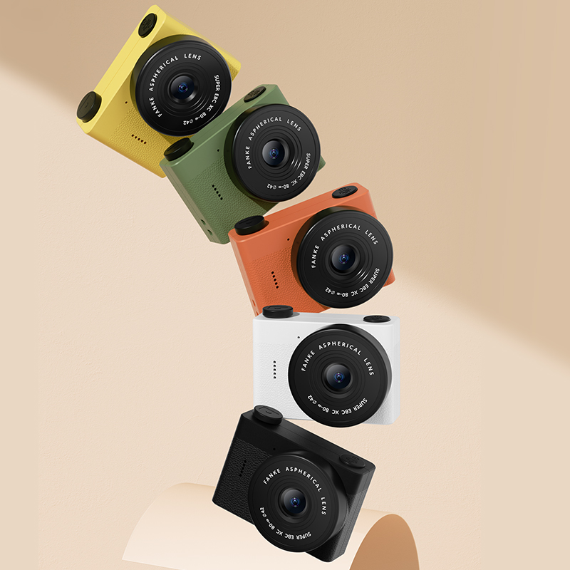 Andoer Fotocamera digitale per bambini 1080P Carina Videocamera
