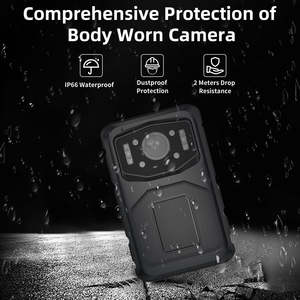 Cámara Corporal 4G OEM/ODM de Fábrica, Video HD 2K, Foto de 48MP, Resistente al Agua IP68, Pantalla LCD de 2.4, Visión Nocturna IR, Cámara de Seguridad Corporal - Product Image 4