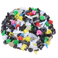 50, 100 ou 500 pièces – Clips de fixation universels en plastique pour pare-chocs, garnitures intérieures et panneaux de porte de voiture