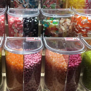 Hộp đựng kẹo dung tích lớn 5L nâng cấp, trong suốt, đựng hàng loạt, hộp đựng ngũ cốc, hạt, dụng cụ siêu thị - Product Image 3