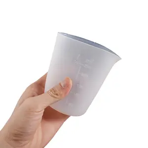30 50 100 250 350 450 600 1000ml ml Silicone Measuring Cup for epoxy resin