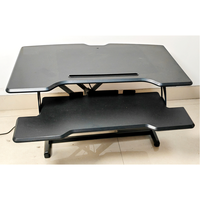 Table de bureau ergonomique personnalisée en usine, bureau informatique réglable en hauteur, poste de travail debout, table à ciseaux