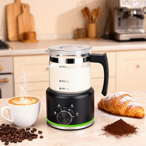 Espumador <span class=keywords><strong>de</strong></span> <span class=keywords><strong>leche</strong></span> eléctrico <span class=keywords><strong>de</strong></span> alta calidad ecológico <span class=keywords><strong>de</strong></span> vidrio grande 4 en 1, <span class=keywords><strong>calentador</strong></span> <span class=keywords><strong>de</strong></span> <span class=keywords><strong>leche</strong></span> para hacer café - Product Image 2