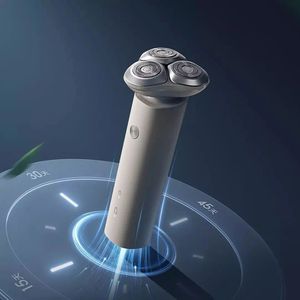 เครื่องโกนหนวดไฟฟ้าอัจฉริยะสำหรับ Xiaomi Mijia S101สำหรับผู้ชายใช้ในร้านตัดผมแบบพกพาที่ขับเคลื่อนด้วย USB อย่างรวดเร็วสำหรับการใช้ในโรงแรม - Product Image 4