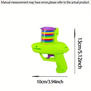 Pistola de Juguete Interactiva para Mascotas con 15 Discos de Espuma - Divertida Pistola de Repollo, Ideal para Gatos y Perros, Juego de Caza y Persecución - Product Image 4