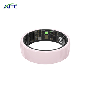 Bague connectée de suivi de santé : moniteur de fréquence cardiaque, <span class=keywords><strong>d</strong></span>'oxygène sanguin et de sommeil, podomètre sportif, contrô<span class=keywords><strong>le</strong></span> gestuel, étanche IP68, en céramique, contrô<span class=keywords><strong>le</strong></span> via application - Product Image 2