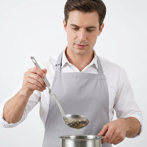 Colador para Olla Caliente Jaya Mata JM352 de 290 mm, Acero Inoxidable 304, Asa Colgante en Forma de S, Ligero, Apto para Alimentos, para Cocina y Restaurante - Product Image 1
