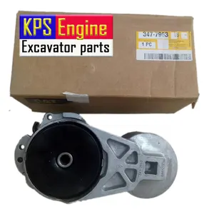 KPS/Thương hiệu máy xúc ròng rọc căng bánh xe/mang/vành đai/khung/-động cơ/347 7963/tensioner/Bauer C7 C9 C13 Bộ phận động cơ