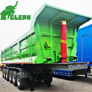Semirremolque Hidráulico de Volteo Trasero Tipo U de 4 Ejes, en Oferta, para Transporte y Volteo de Carbón/Arena - Product Image 5