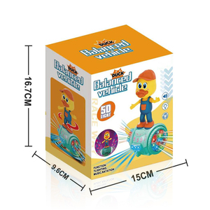 Muñeca Princesa de Juguete Barata, Hermosa Muñeca Bailarina con Luces de Colores, Música y Patito de Dibujos Animados Giratorio para Niñas - Product Image 4