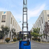 Chariot élévateur électrique 48V à portée de 8m avec caméra de fourche pour la manutention en entrepôt