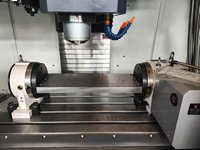 Centre d'usinage vertical VMC855 de haute précision avec table rotative 4 axes de 255 mm, 8000 tr/min, cône de broche BT40