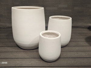 High Strength Fiberglass <b>Planter</b> Flower Pot <b>Box</b> Durable Garden Planting Pot Indoor Outdoor Nursery Decor Hanging - Product Image 5