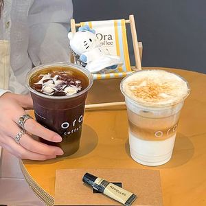 Vasos de Plástico Personalizados de Grado Alimenticio, Vasos de Plástico Transparente Desechables para Bebidas Frías y Café, Vasos para Fiestas - Product Image 4