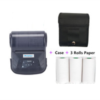 Printer Mini 80Mm, Printer Mini POS Termal Genggam untuk Bisnis Super dengan BT MTP-3B