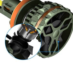 Promotion : Phares antibrouillard LED interactifs QZ72 pour voiture, six tubes en laiton, <span class=keywords><strong>accessoires</strong></span> automobiles, ampoules LED - Product Image 2