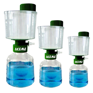 Filtres à vide de laboratoire en PVDF avec bouchon de bouteille, 150 ml, 250 ml, 500 ml, 1000 ml, 0,22 µm, 0,45 µm - Product Image 4