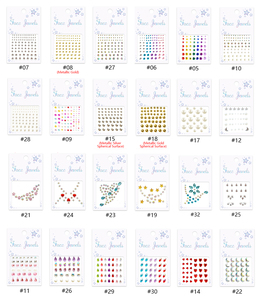 Vente chaude temporaire gemme oeil <span class=keywords><strong>tatouage</strong></span> autocollant auto-adhésif corps visage bijoux strass autocollants pour fête du Festival - Product Image 2