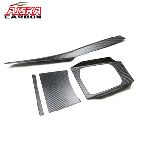 AISKA G80 4 PCS/SET Kits intérieurs en fibre de carbone sèche comprenant un cache de console et des revêtements de tableau de bord pour <span class=keywords><strong>les</strong></span> modè<span class=keywords><strong>les</strong></span> BMW LCI M2 M240i M3 M4 - Product Image 3