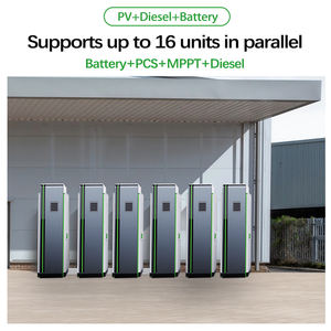 Komplettes Netzunabhängiges Solarsystem 10 kW 15 kW 40 kWh 43 kWh <span class=keywords><strong>Solar</strong></span>-Batteriespeichersystem All-in-One-Wechselrichter mit Integrierter Batterie - Product Image 4