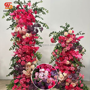 ดอกไม้ประดิษฐ์ฉากหลังแต่งงานเรียบ - Product Image 6