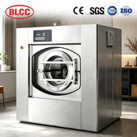 Hot Sale 50KG Industrial Hotel Hospital Professional Factory Front Loading Laundry Clothes Washer Extractor