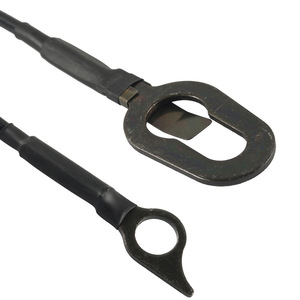 Cables para puerta trasera para Dodge Dakota 1987-2011 4352190 y 4352191, par de cables de acero negros - Product Image 2