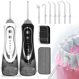 家用便携式牙齿冲洗器空气牙线器手持式无线机器水牙挑口腔牙齿冲洗器动力牙线