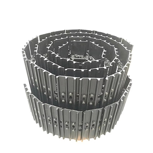 Cadenas de oruga para excavadora, eslabón de oruga con conjunto de zapatas, material negro 35MnB, forjado/fundido, pieza de tren de rodaje - Product Image 3