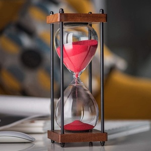 <span class=keywords><strong>Sablier</strong></span> miunute pour décoration de maison, 15 minutes, 30 minutes, 60 minutes, cadeau de mariage - Product Image 4