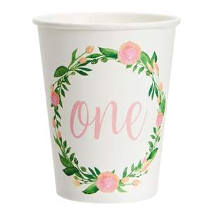 Bébé premier <span class=keywords><strong>anniversaire</strong></span> un <span class=keywords><strong>an</strong></span> filles fête vacances fournitures <span class=keywords><strong>vaisselle</strong></span> <span class=keywords><strong>jetable</strong></span> couteau fourchette cuillère papier tasse assiette serviette Kits - Product Image 6