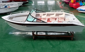 Barche da Pesca in <span class=keywords><strong>Alluminio</strong></span> a 6 Posti con Motore, Gommoni Veloce <span class=keywords><strong>Inaffondabile</strong></span>, Barche Pontone RC per Ricerca e Soccorso, Barche per Feste in Vendita - Product Image 2