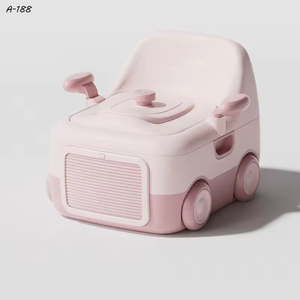 Siège de toilette portable haut de gamme pour bébé / Siège de toilette pour enfant / Nouveau siège de toilette pour voiture 3 en 1 multifonctionnel avec coussin souple - Product Image 3