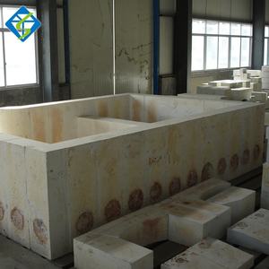 AZS 41 di Alta Qualità #   Mattoni Refrattari per Forno di Fusione del Vetro, Mattoni in Argilla Refrattaria per Fusione di Vetro - Product Image 5