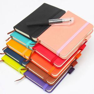Custom Exquisite A5 Leather Printed Classic Diary Lined Hardcover Agenda Planner <b>Journal</b> Notebook for Promotional Use - Product Image 1