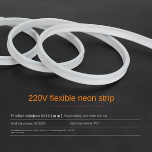 Cob הוביל רצועות ו-<span class=keywords><strong>ip68</strong></span> אור ללא התנגדות או רצועת רצועה 24v 12v לבן גמישות ניאון לבן 5m חיצוני עמיד למים ip65 rgb