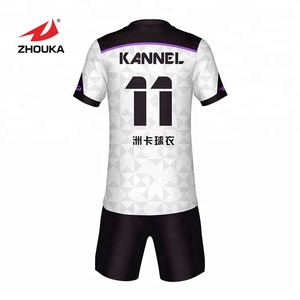 2018 popular short sleeve t-shirt for football jersey custom football sweater for team or club - Product Image 6