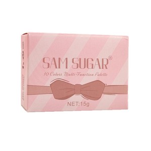 Oem bán buôn Mini 9 màu xách tay gấp trang điểm <span class=keywords><strong>3</strong></span> lớp kết hợp tấm phấn mắt mỹ phẩm làm nổi bật Blush tấm - Product Image 6