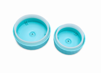 Bocal en plastique avec couvercle hermétique compatible avec la pompe à vide manuelle, récipient de stockage alimentaire à large ouverture standard