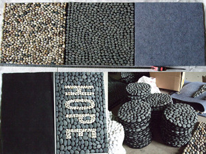 Alfombra de Masaje para Pies de Piedra Pulida de Diseño Moderno y Simple, Antideslizante, Decoración Interior y Exterior, Alfombra de Entrada - Product Image 6