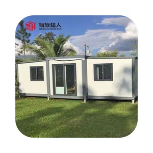 Professional Manufacturer modular granny flat 40ft 20ft expandable container house home India prefabricated with 3 bedrooms