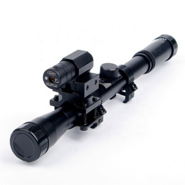 Hot Selling 4x20 Optics for Hunting Mini Scope Combo with Laser Sight