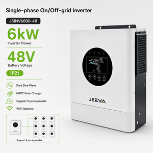 Convertisseur-hybride 48V 6000W avec 9 unités en parallèle pour système solaire hors réseau - Product Image 1